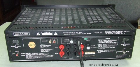 SAE A502 Power Amplifier picture