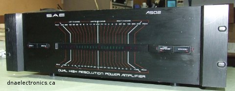 SAE A502 Power Amplifier picture